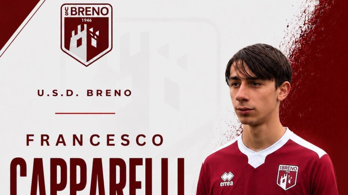 Il Breno ha confermato il centrocampista Francesco Capparelli