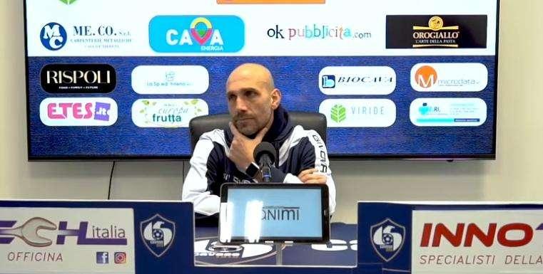 Cavese, Troise: «Dobbiamo essere contenti del punto col Nardò»