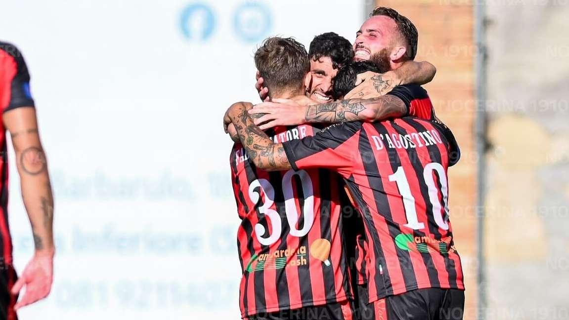 La Nocerina festeggia in Salento: 3-1 sul campo del Nardò