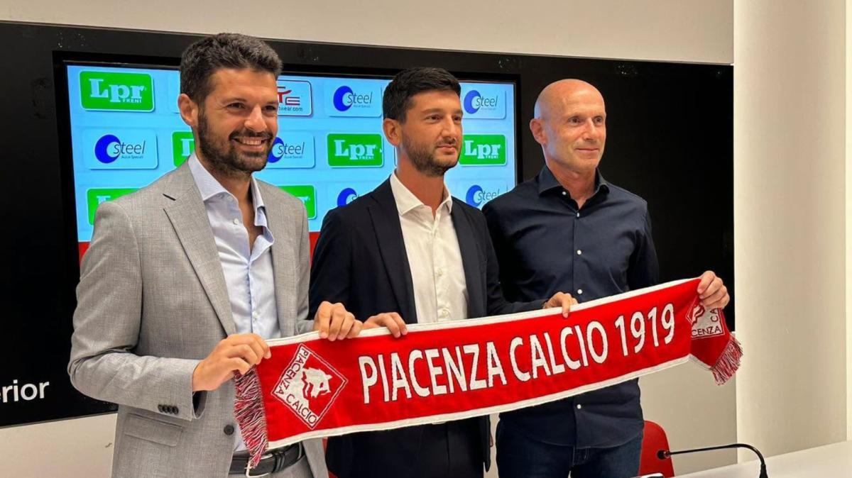 Piacenza, Calistri: «Una grandissima occasione». Franzini: «L'obiettivo è riportare il club dove merita»