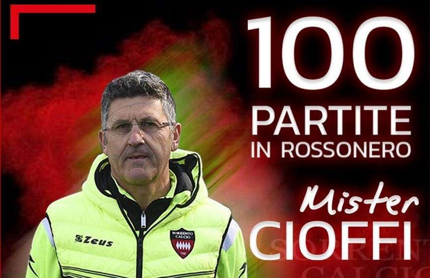 Sorrento, domani Cioffi fa 100: «Spero in un regalo dei ragazzi col Fasano»