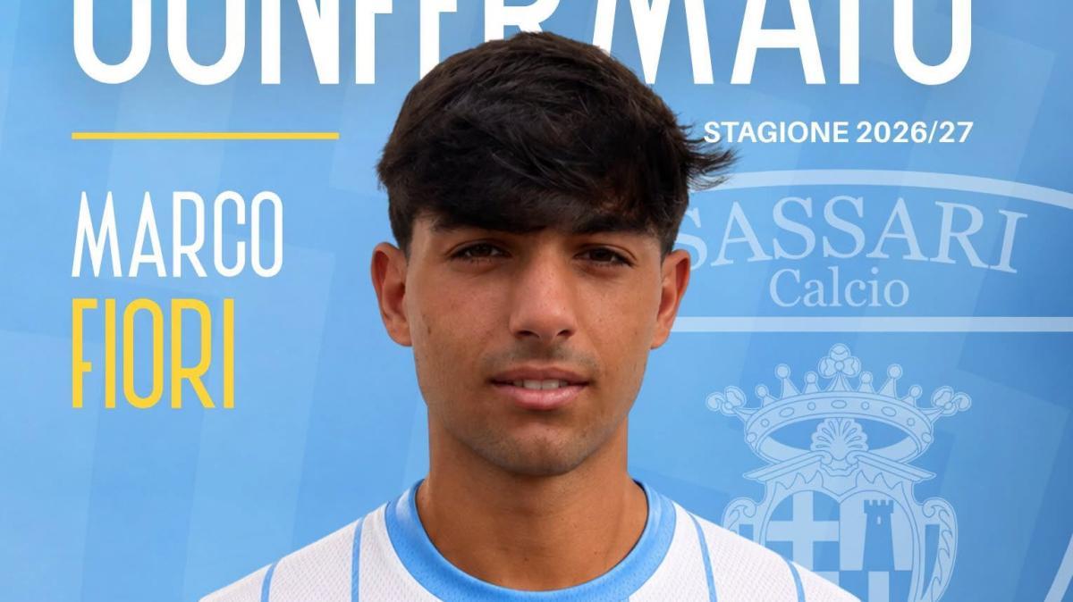 Sassari Calcio Latte Dolce, la linea verde continua: confermato il classe 2006 Marco Fiori