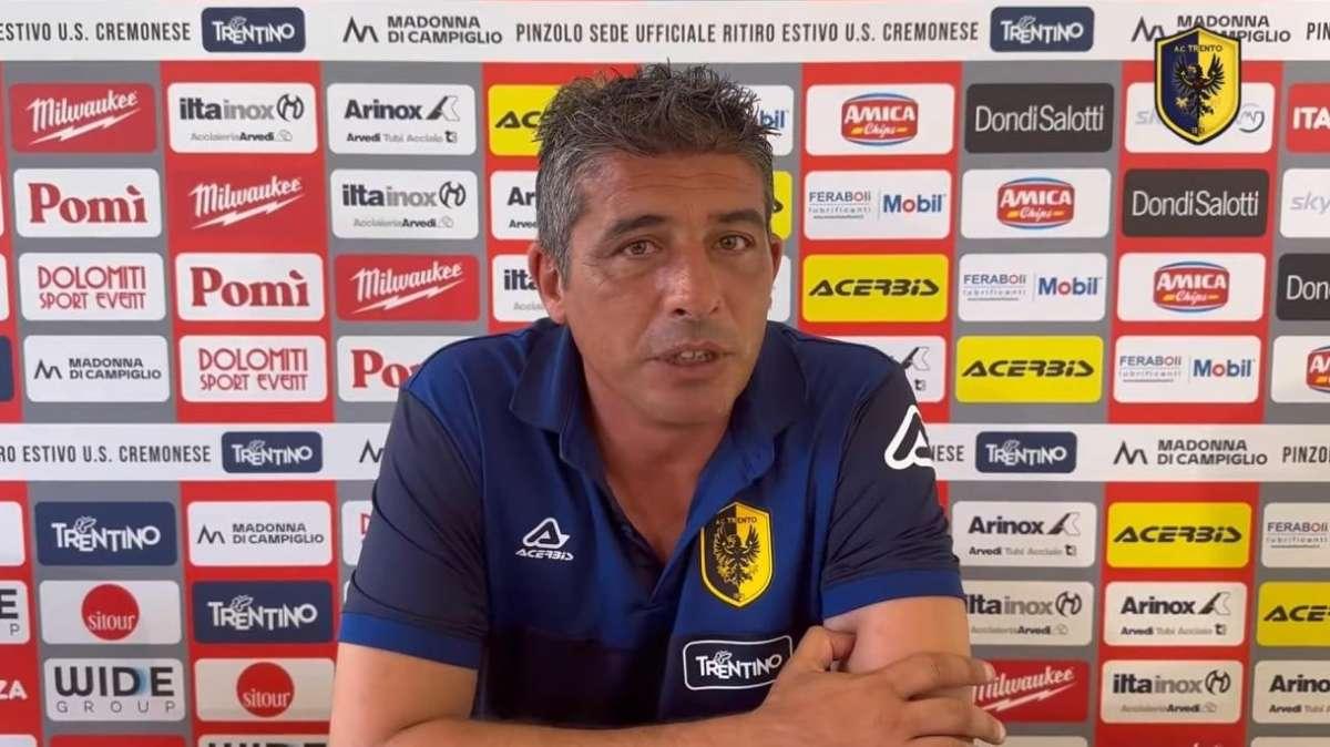 Trento, Tabbiani: «L'Alcione è difficile da affrontare, lo dicono i numeri»