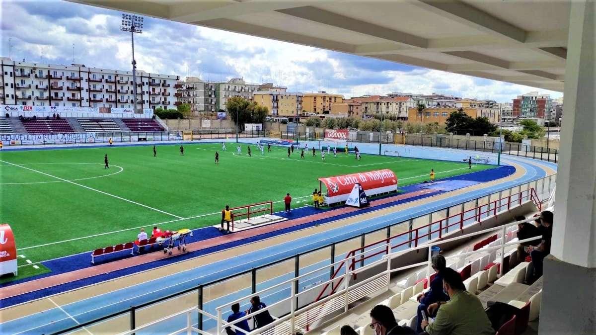 Real Aversa, pesante 5-2 rimediato sul campo del Molfetta