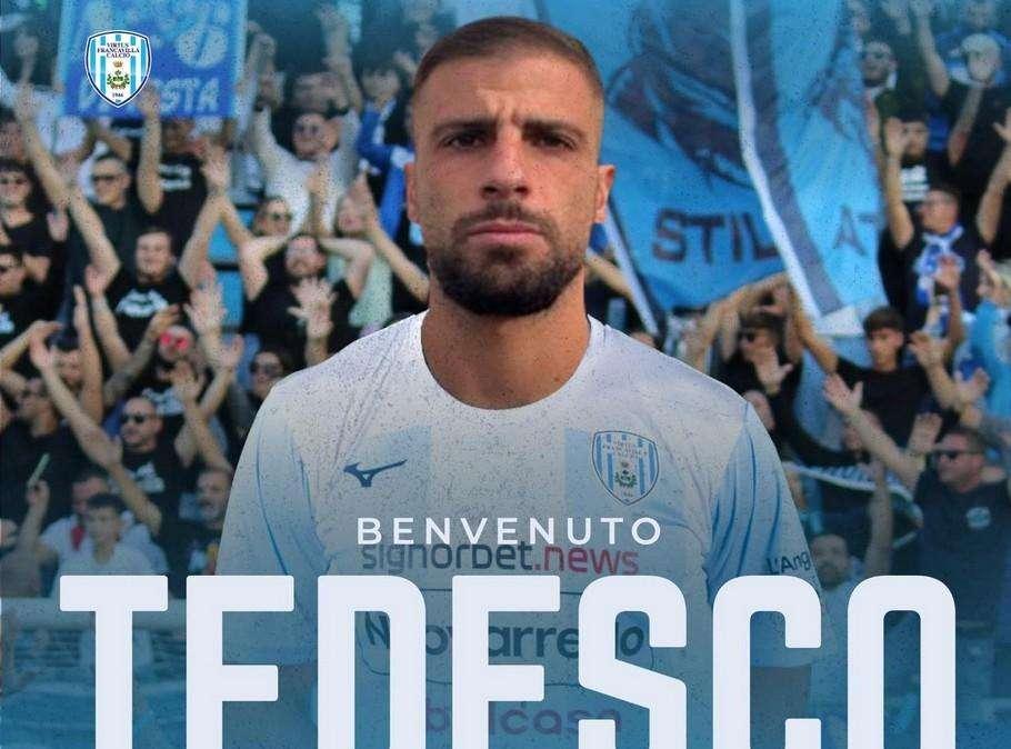 La Virtus Francavilla piazza il colpo Tedesco: c'è anche il comunicato