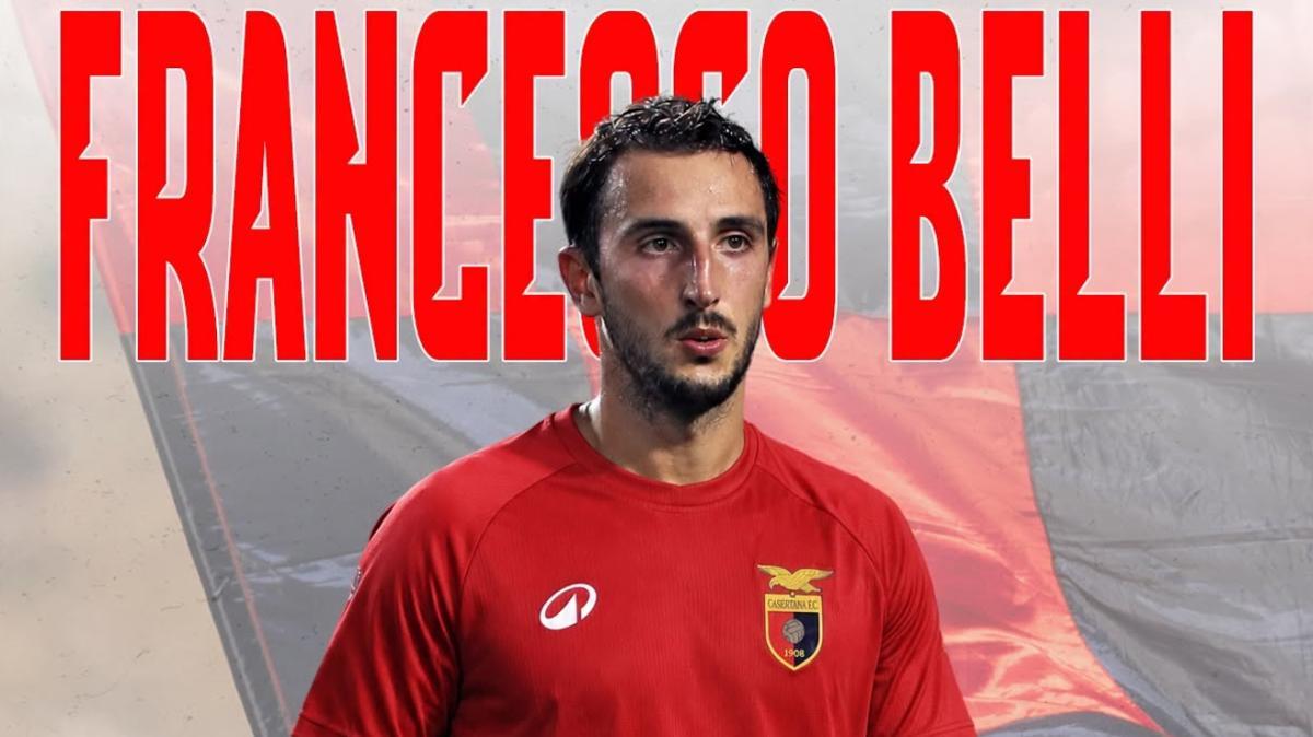 UFFICIALE: Francesco Belli è un difensore della Casertana