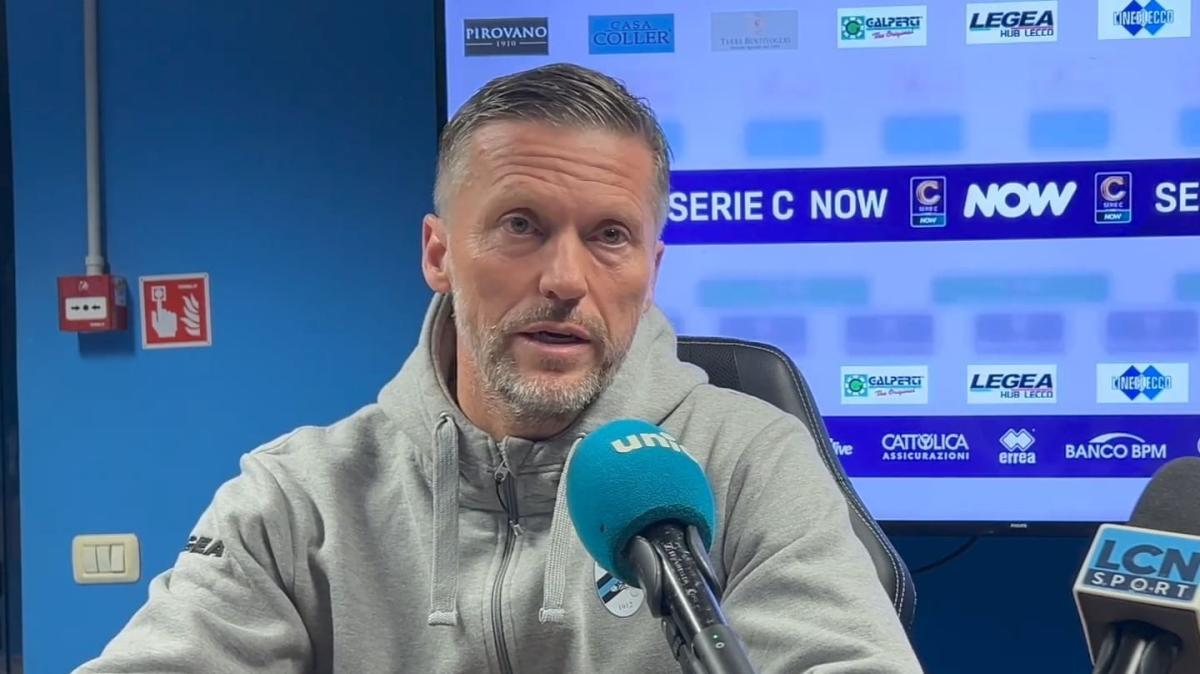 Lecco bloccato dall'Arzignano, mister Valente ammette: «Ancora tanto lavoro da fare, ma ho visto una mentalità soddisfacente»