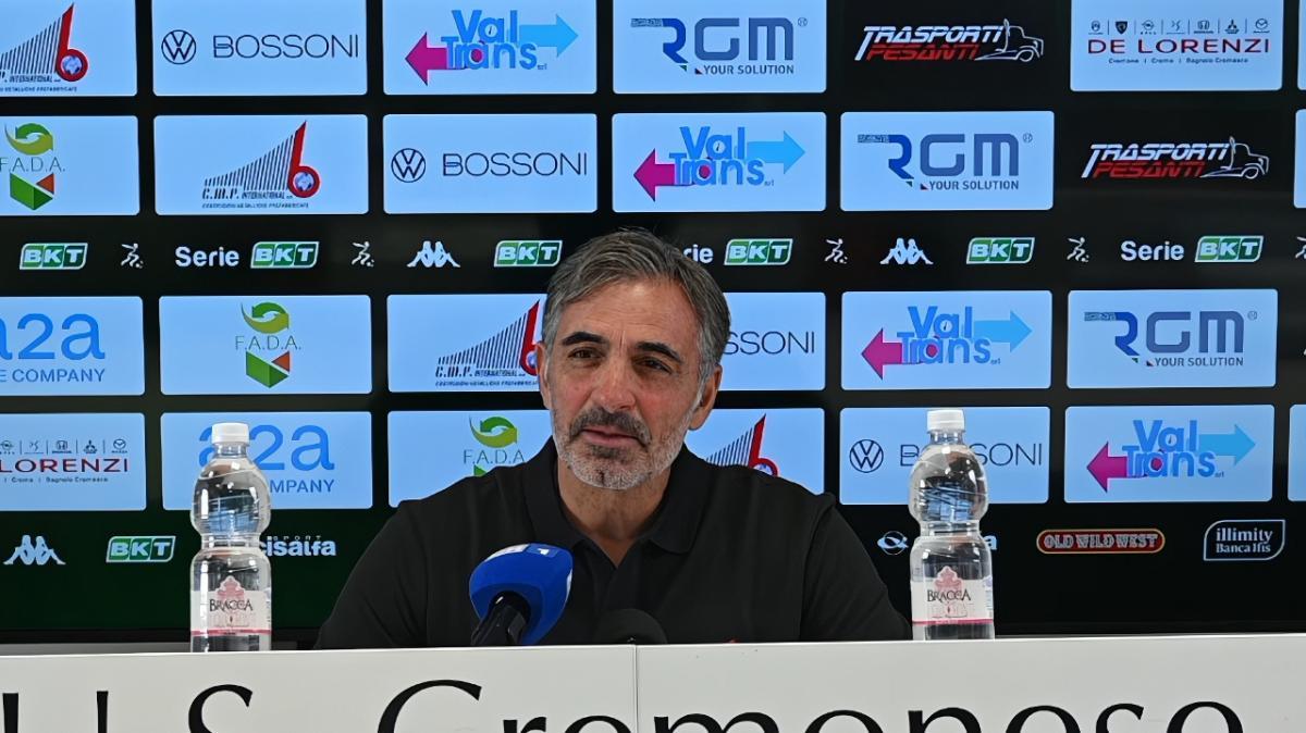 Cremonese-Juve Stabia, Pecchia: «Dobbiamo dare una grande dimostrazione di forza»