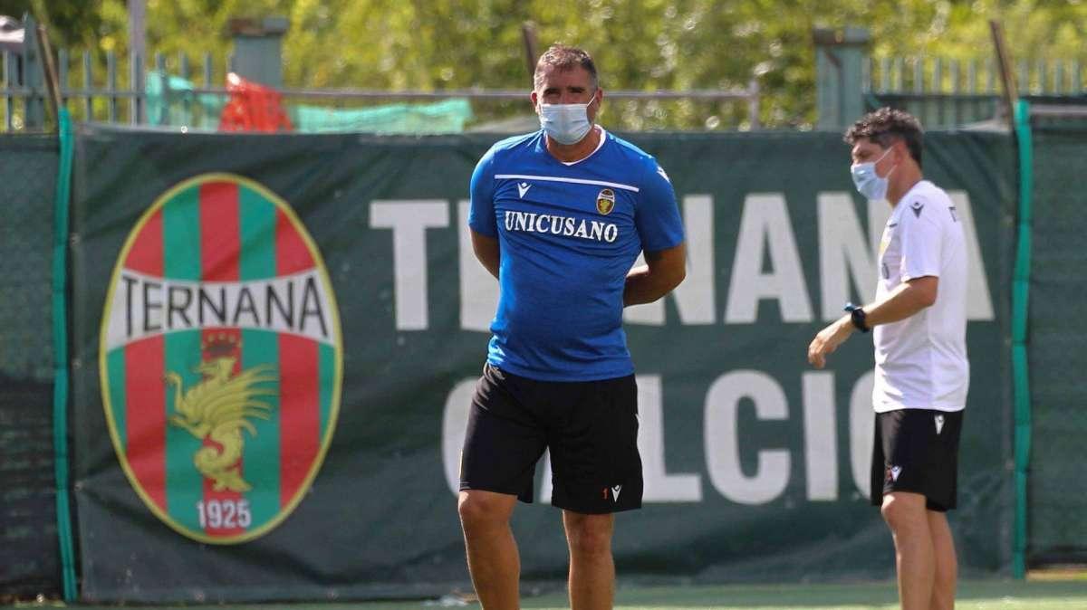 Ternana, mister Lucarelli: «Bandecchi ha ripulito la mia immagine»