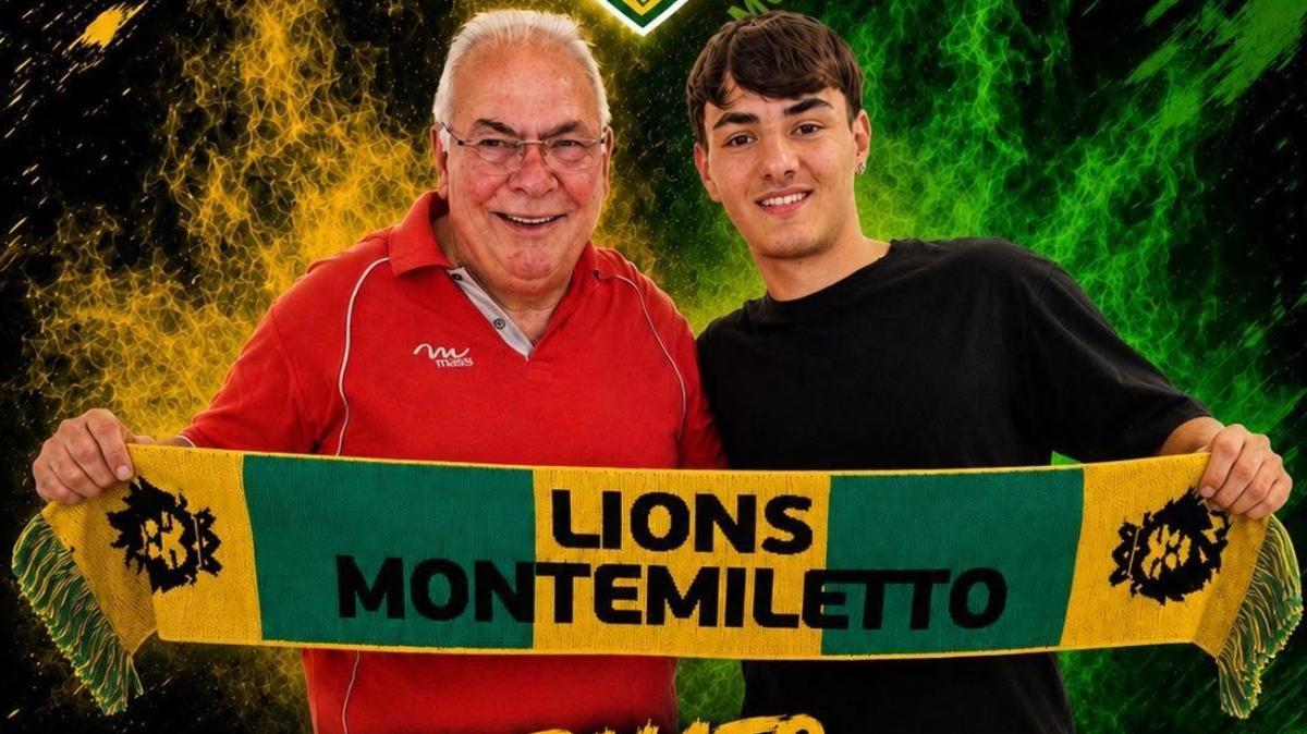 Il Lions Montemiletto riabbraccia Leonardo Bevilacqua