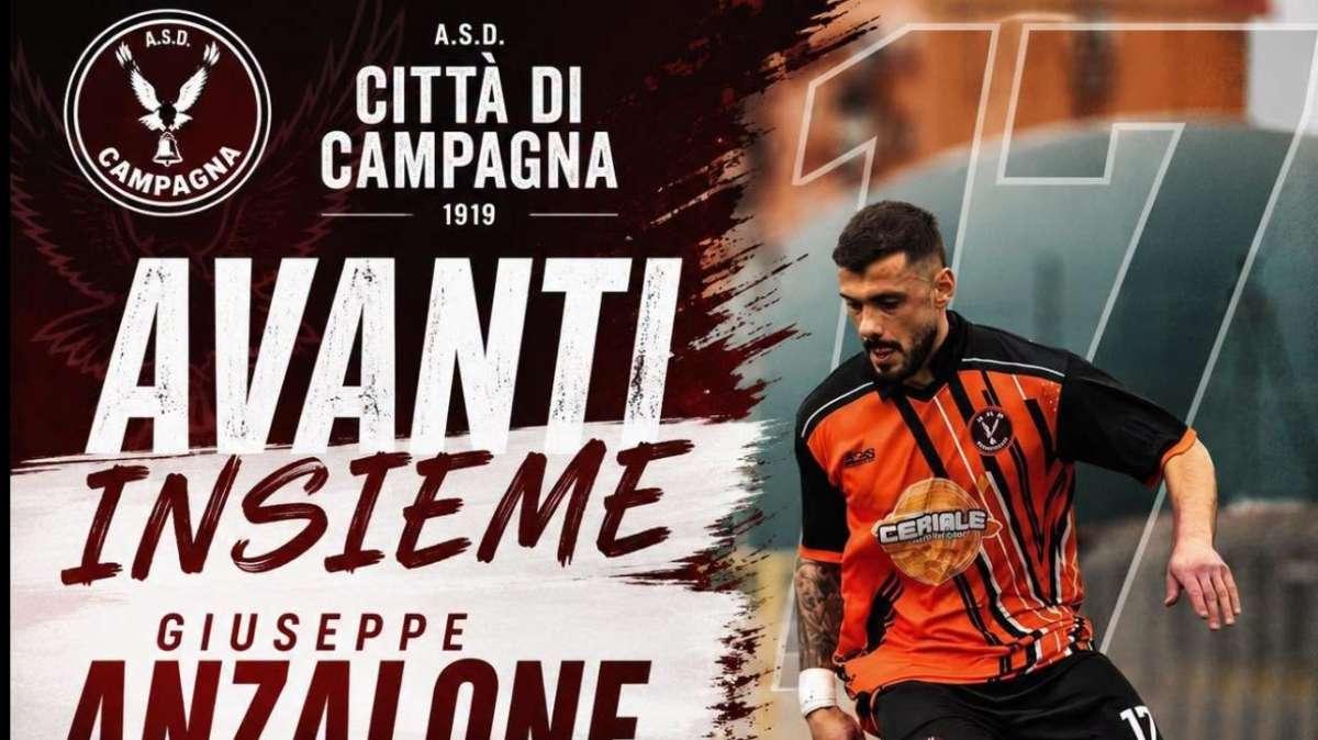 Il Città di Campagna rinnova il contratto di Anzalone