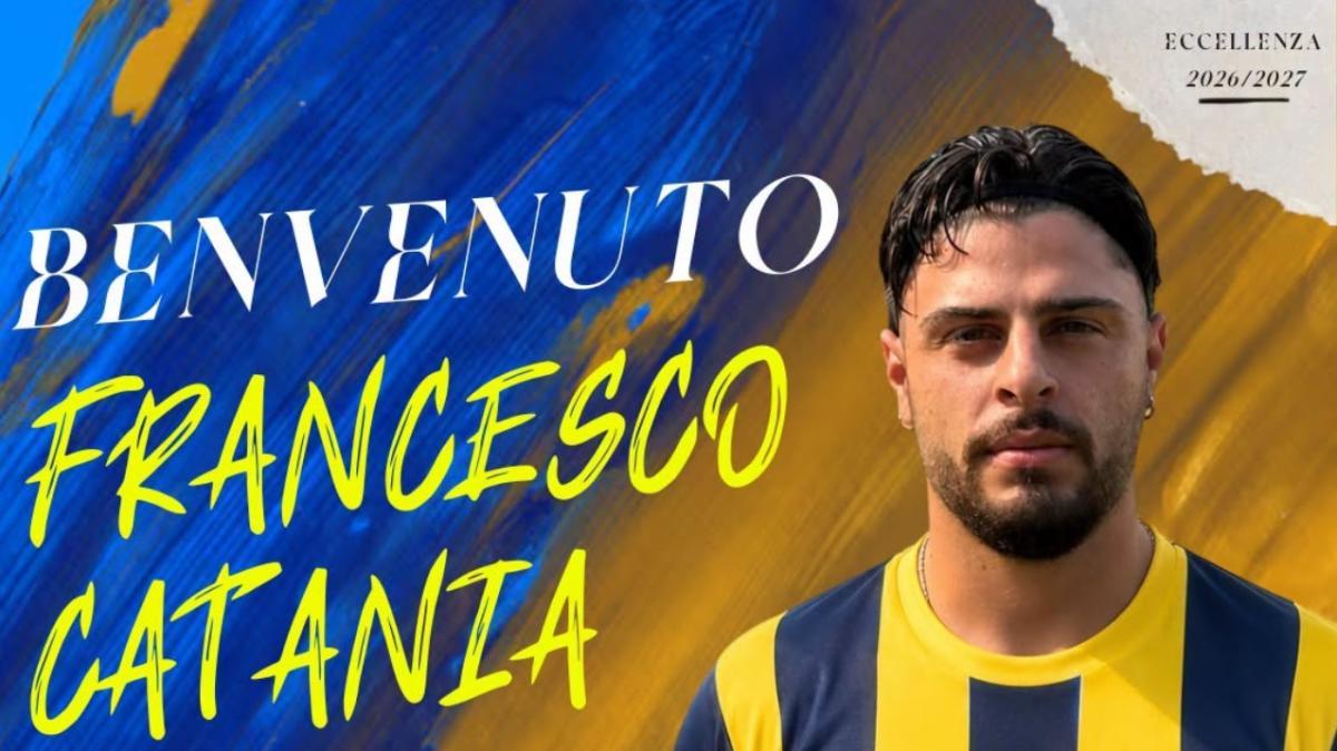 Il Giarre riabbraccia Francesco Catania: l'esterno d'attacco torna in gialloblù