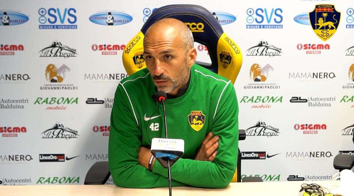 Viterbese, mister Taurino: «Il Palermo per qualità vale la Ternana e Bari»