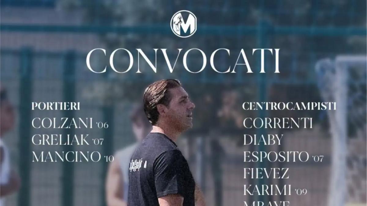 Martina: scatta il ritiro precampionato a Villa D'Agri, ecco l'elenco dei convocati