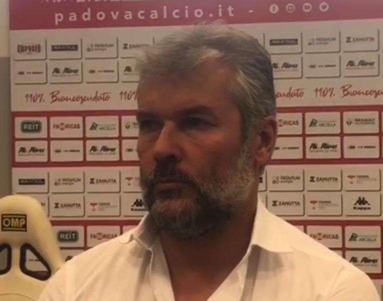 Padova, Sogliano: «Futuro Mandorlini? Giusto ci sia il tempo...»