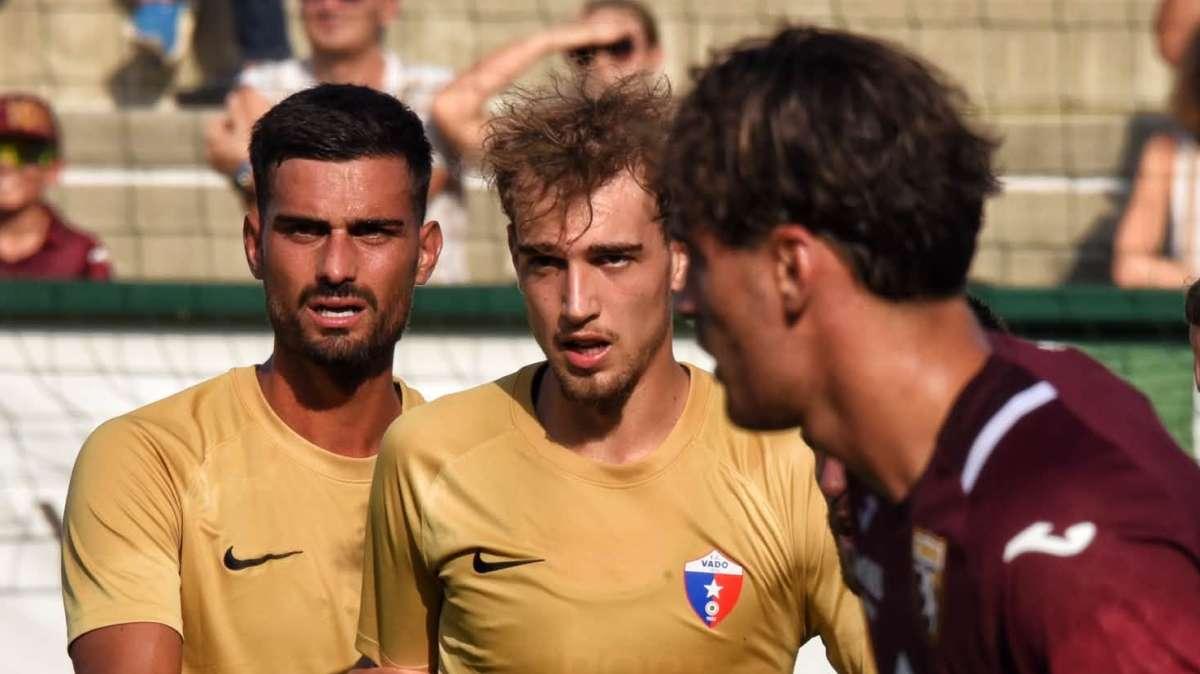 Vado sconfitto ma convincente col Torino: la magia di Lischetti non basta, Abate passa 3-1