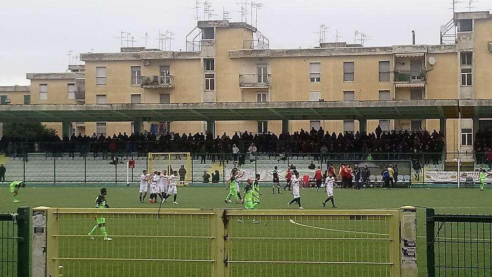 Giugliano, vittoria schiacciante contro il Corigliano Calabro