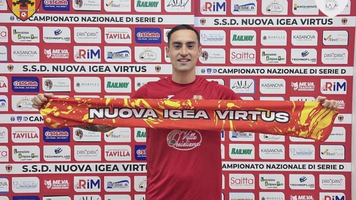UFFICIALE: Sebastiano Longo è il colpo in attacco della Nuova Igea Virtus