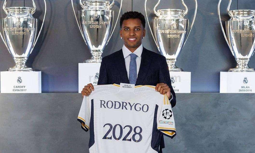 Il Real Madrid blinda Rodrygo: contratto esteso fino al 2028