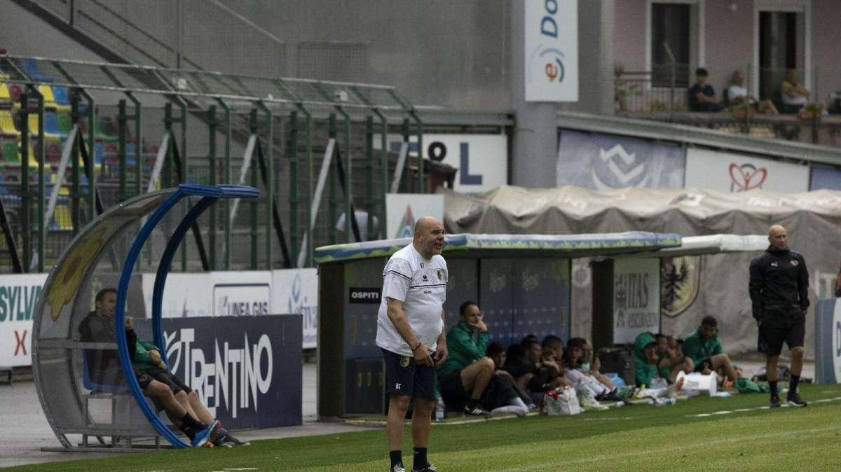 Trento, mister Tedino: «Complimenti al Mantova, grande realtà. Da parte nostra grande interpretazione»