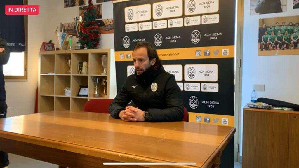Siena, mister Gilardino: «Mi auguro ci siano i presupposti per continuare...»