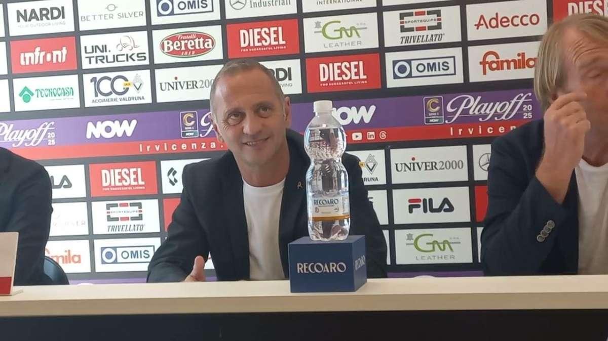 Vicenza, mister Gallo: «Ammazza campionato? Raccolto fieno in cascina»