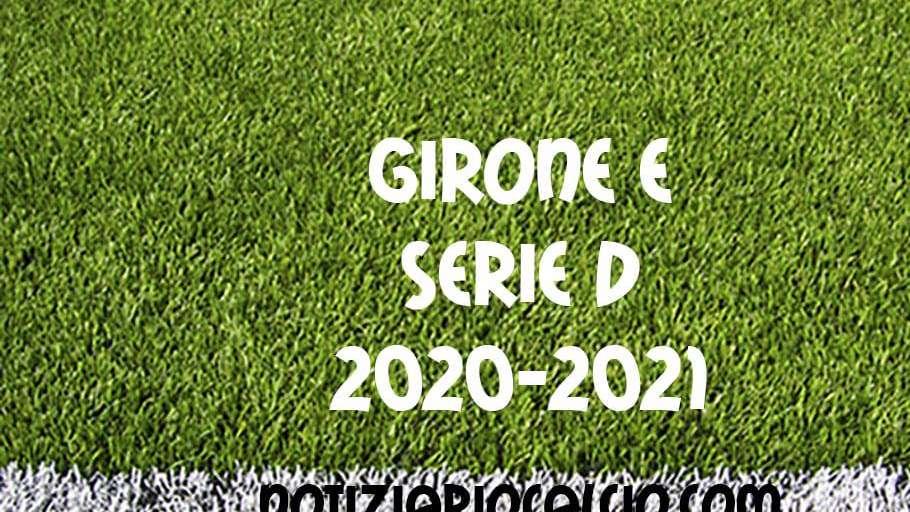Serie D 2020-2021 - Girone E: risultati e classifica dopo il 13° turno