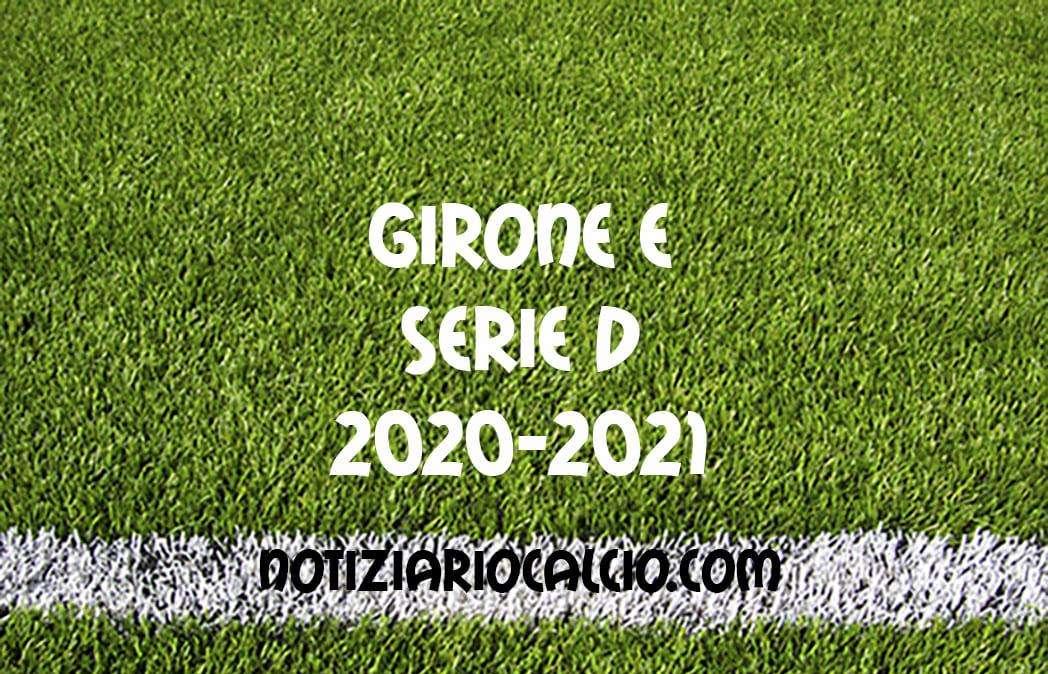 Serie D 2020-2021 - Girone E: risultati e classifica dopo il 4° turno