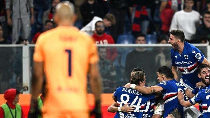 La Sampdoria supera 2-0 la Salernitana nel primo atto della sfida salvezza