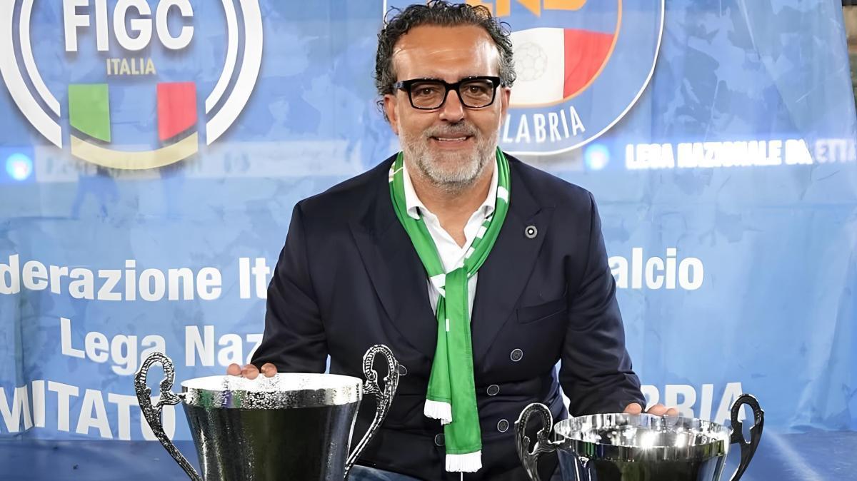 «La Serie C in pochi anni», il presidente della Vigor Lamezia Salvatore Rettura fissa la rotta per il futuro