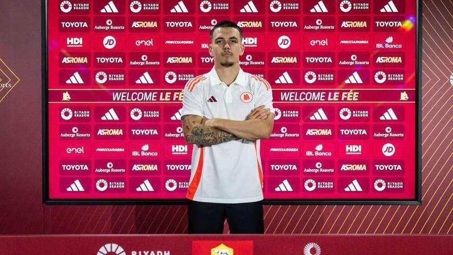 La Roma si rinforza a centrocampo: ufficiale l'arrivo di Enzo Le Fée