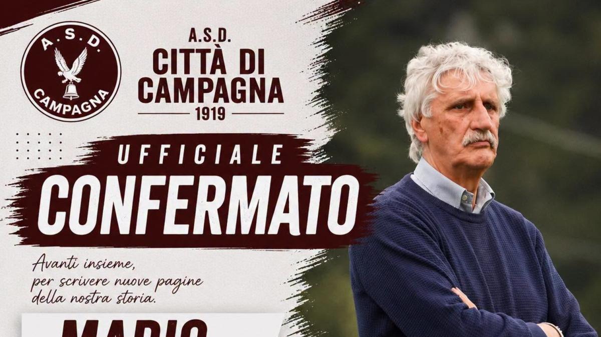 Il Città di Campagna 1919 blinda la panchina: Pietropinto guiderà la squadra anche nel 2026/2027