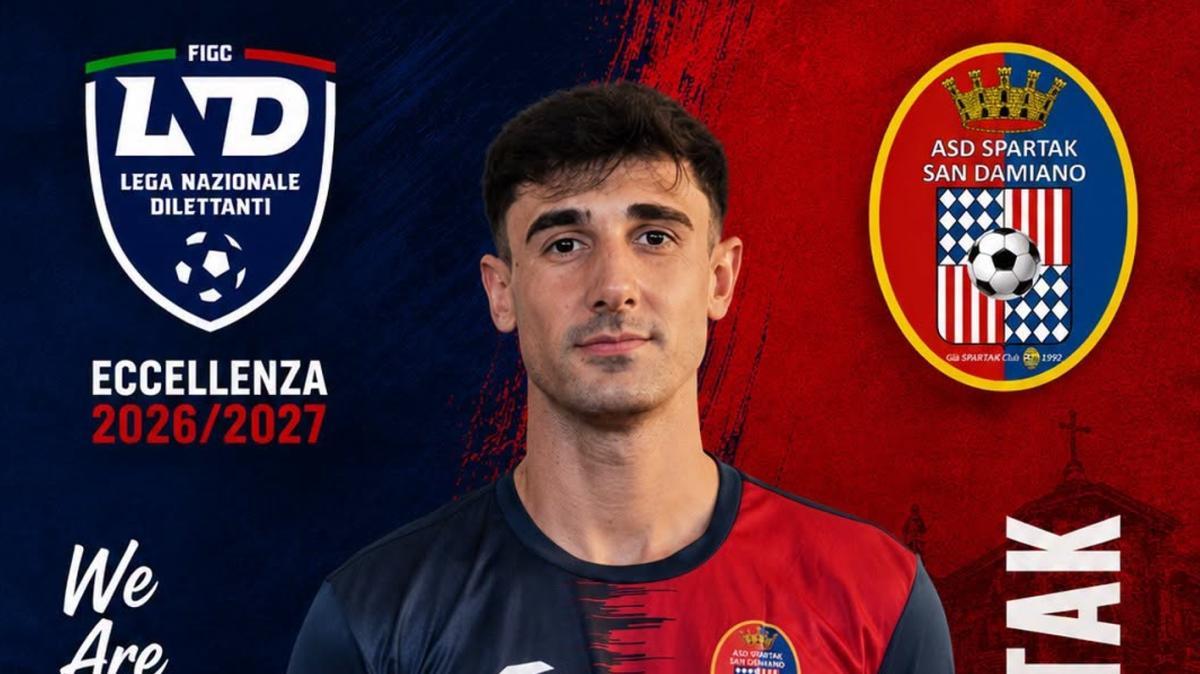 Lo Spartak San Damiano blinda la difesa: arriva Lorenzo Amendola dal Canelli