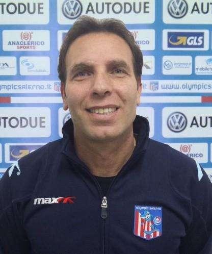 Campania - Olympic Salerno, panchina a mister Alfieri