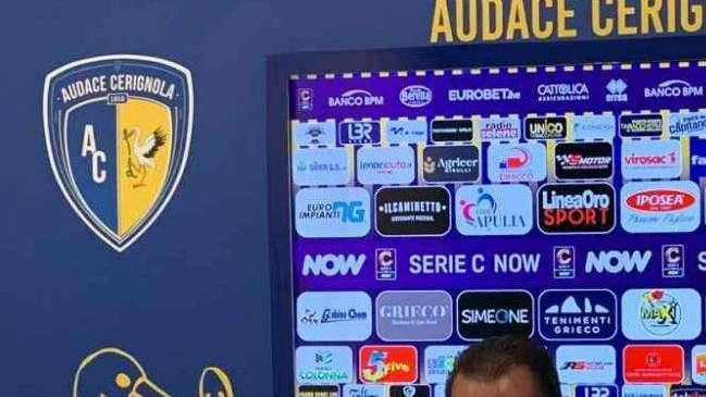 Audace Cerignola, mister Raffaele: «Abbiamo affinato il nostro lavoro e ora vediamo una squadra bella»