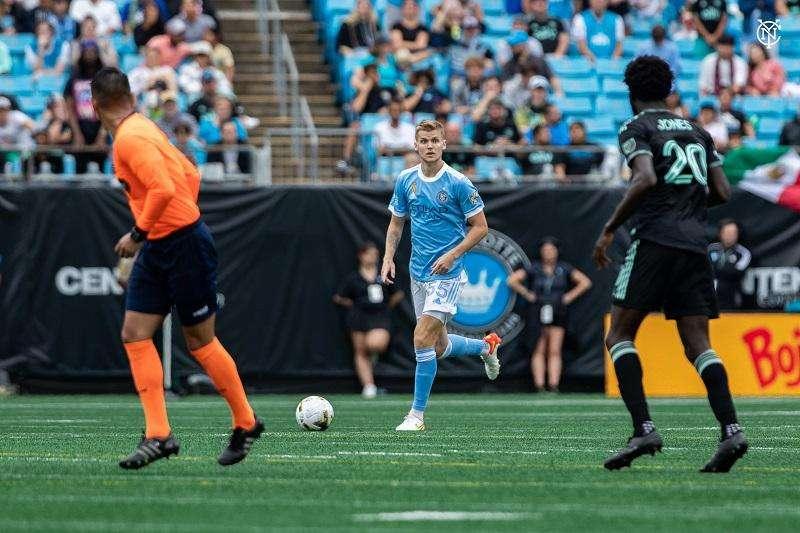 NYCFC, Cushing: "It's a great advantage for us to have Keaton Parks back"