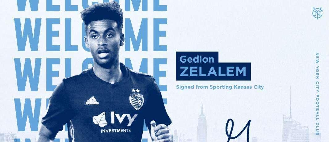 New York City FC Signs Midfielder Gedion Zelalem