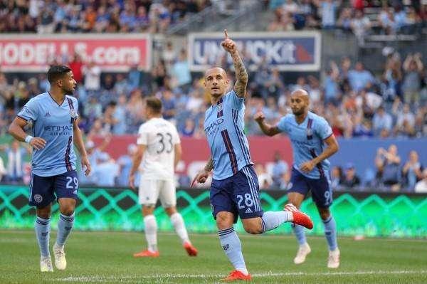 NYCFC extends unbeaten streak to 10 with 5-2 rout of FC Cincinnati