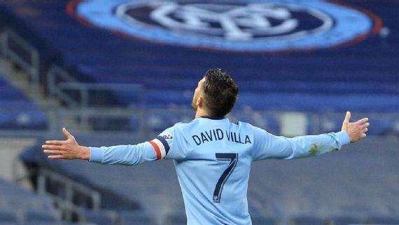David Villa in the Olympus of football with Messi e Ronaldo