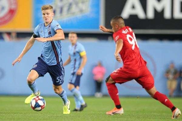 Dome Torrent mum about officials following NYCFC 1-1 draw vs. Toronto FC