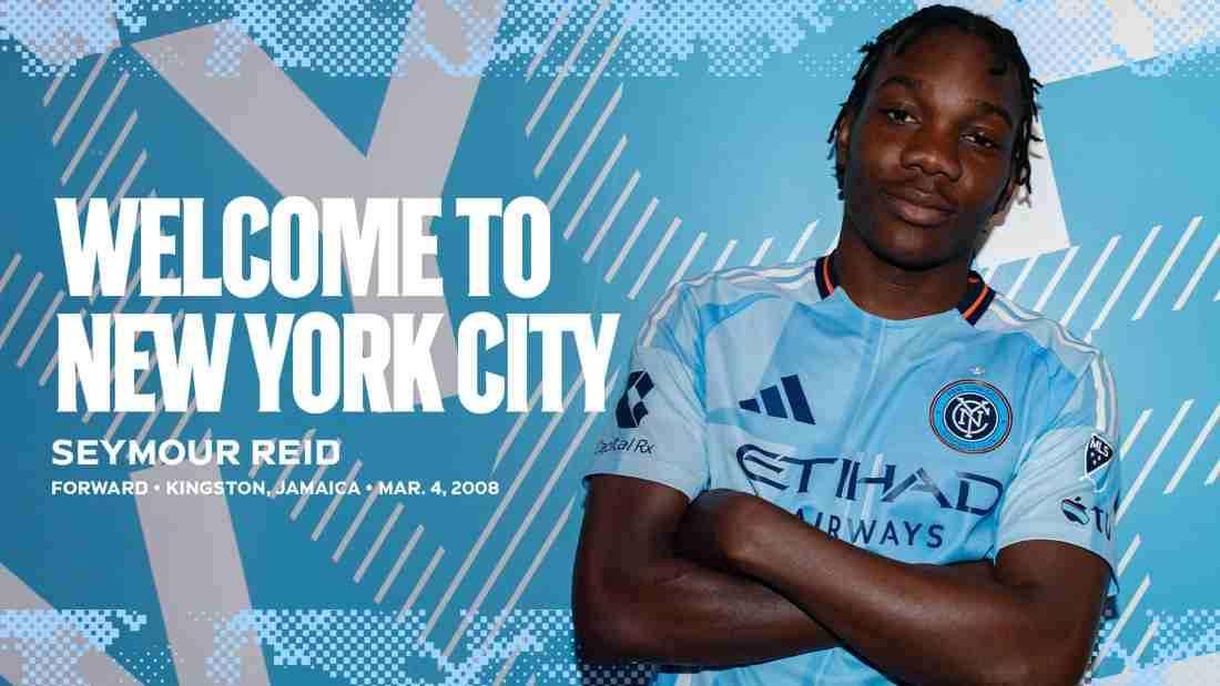 Seymour Reid Signs Homegrown Deal With NYCFC – A Star in the Making Joins the First Team