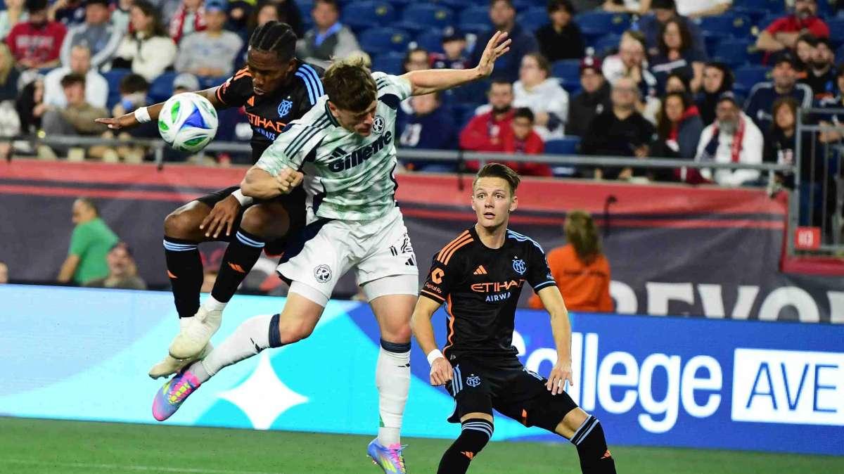 NYCFC Fall 2-0 to New England Revolution Despite Late Push