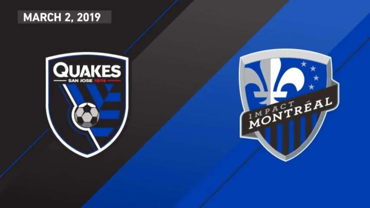 VIDEO - HIGHLIGHTS: San Jose Earthquakes vs. Montreal Impact
