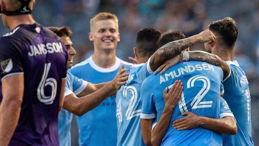 Unforgettable day for Malte Amundsen: assist and first goal with NYCFC