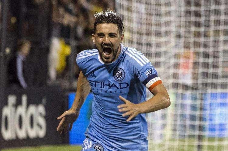 NYCFC, winning the three points with a recovered David Villa