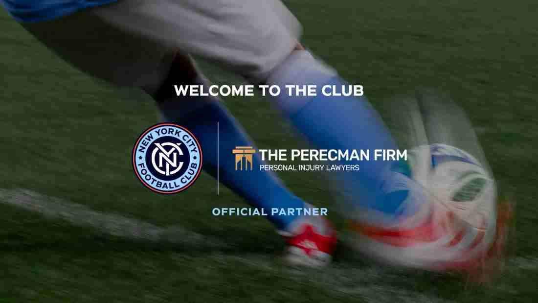 New York City FC Announces Partnership with The Perecman Firm 