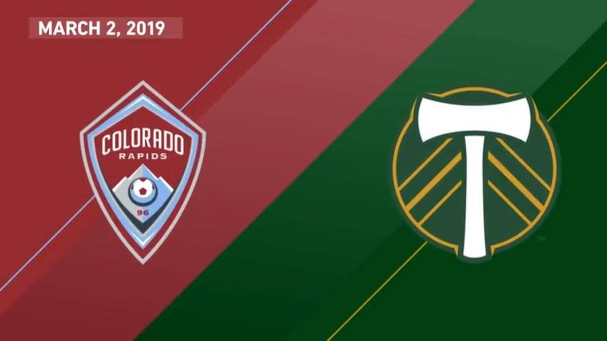 VIDEO - HIGHLIGHTS: Colorado Rapids vs. Portland Timbers