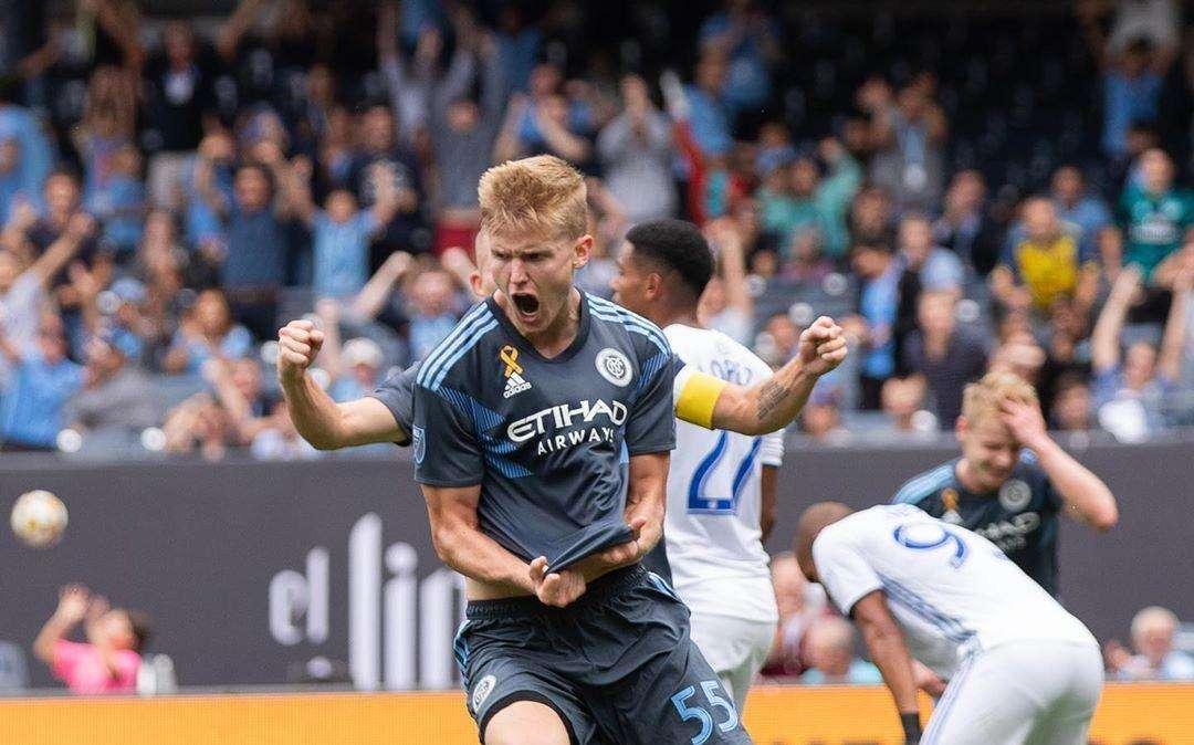 NYCFC’s Keaton Parks scores 1st MLS goal in win over San Jose Earthquakes
