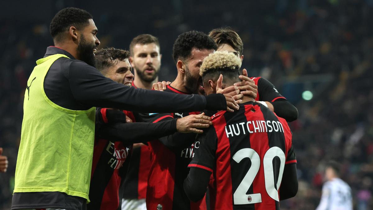 Serie A, il Milan passa a Udine e accentua la crisi bianconera