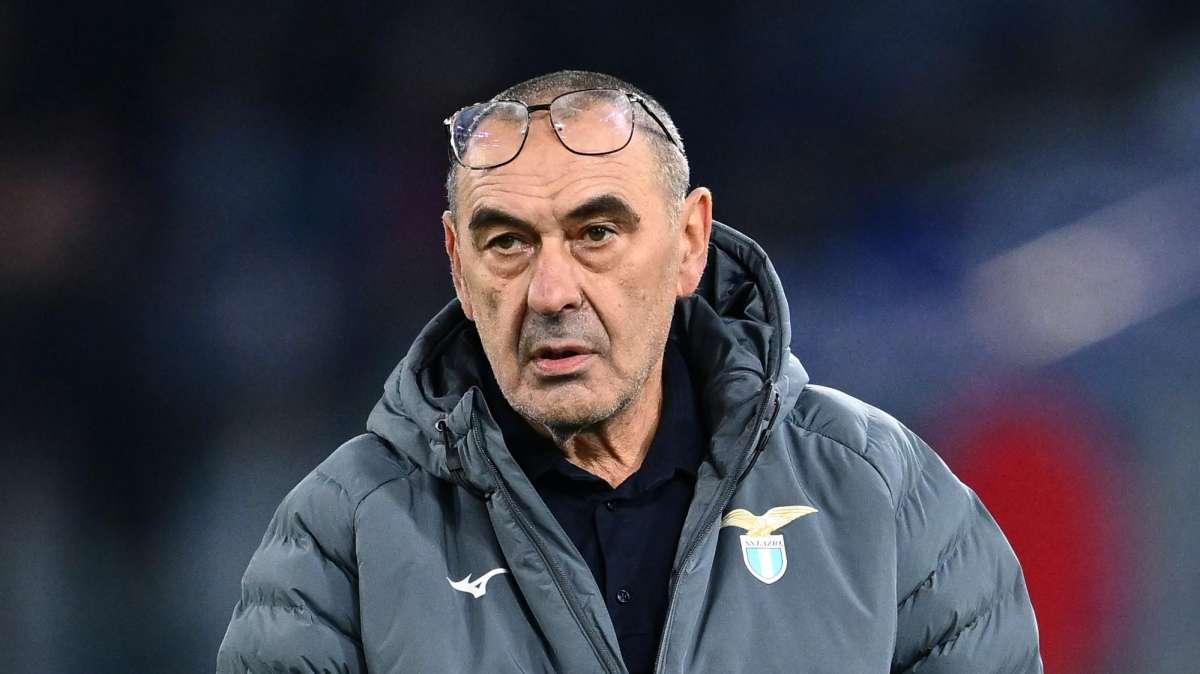 Lazio, Sarri: “Non possiamo avere velleità di classifica, sono stati mesi difficili per me"